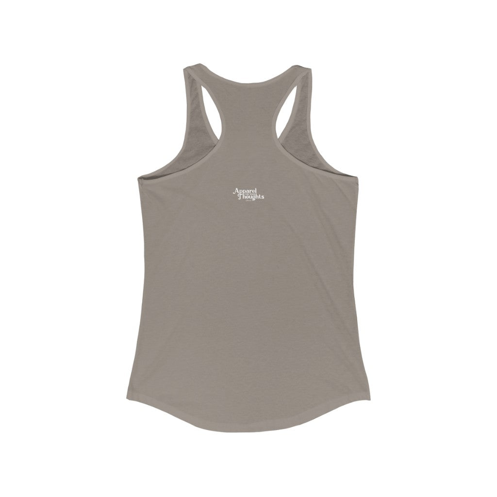 “Don’t Act Like a Toilet” Women's Ideal Racerback Tank