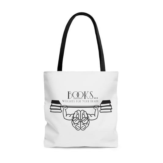 "Weights for your brain..." Tote Bag