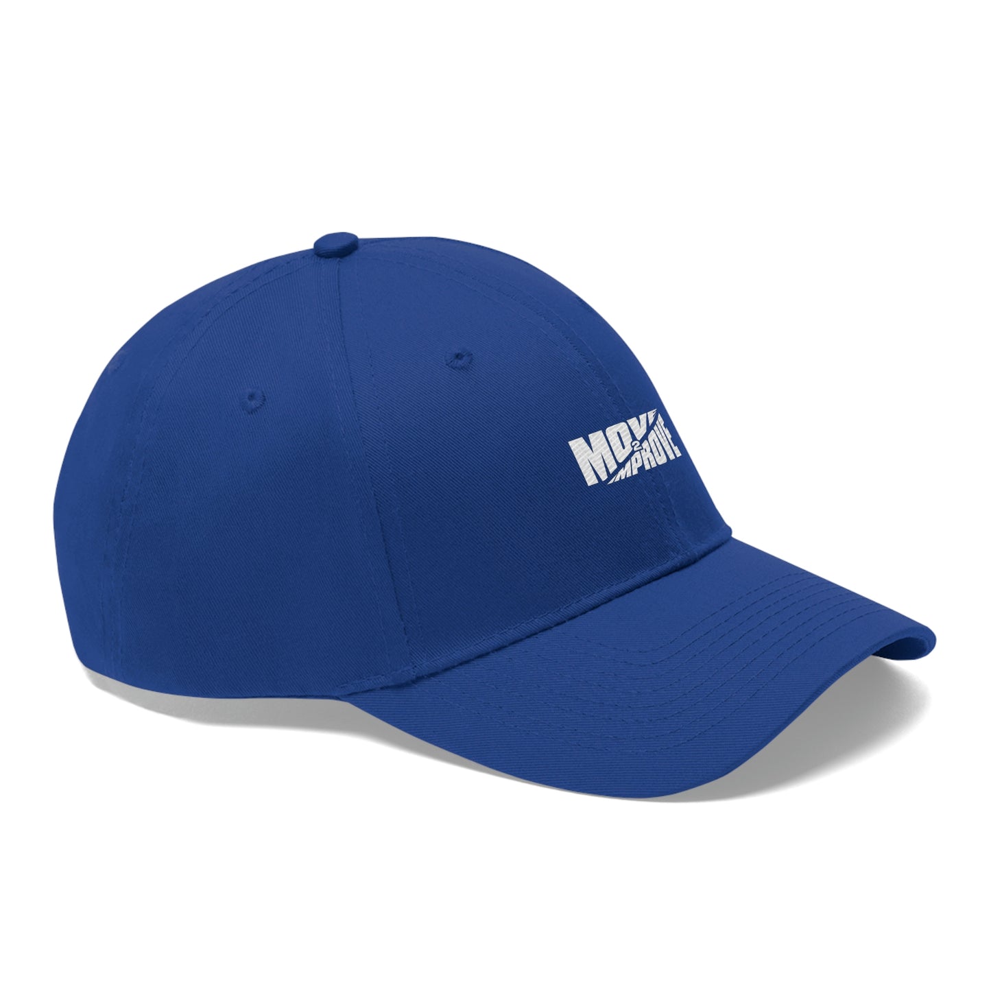 “Move 2 Improve” Unisex Twill Hat