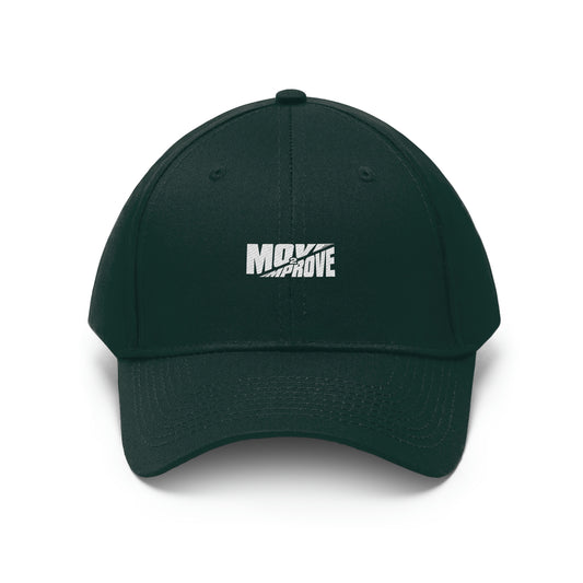 “Move 2 Improve” Unisex Twill Hat