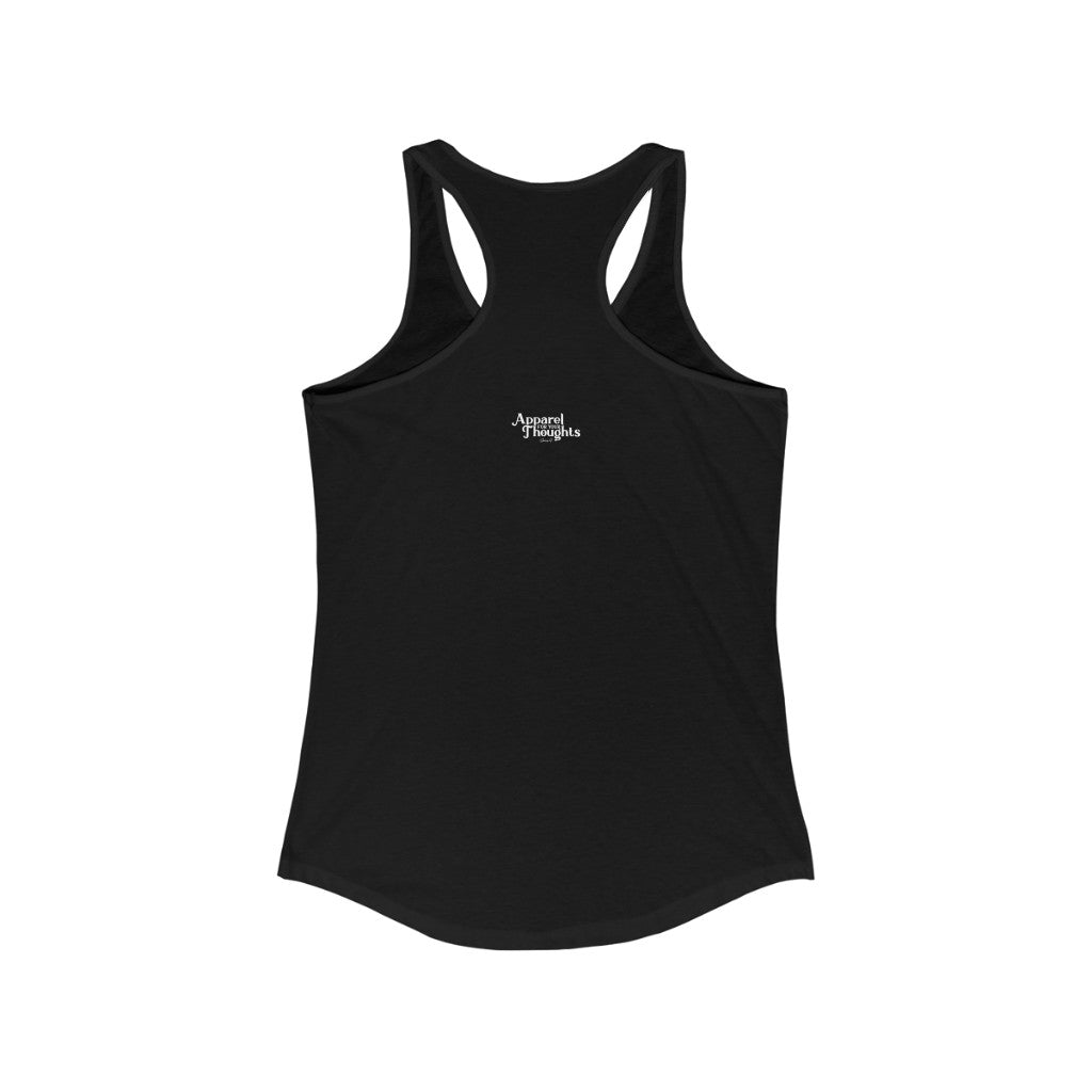 “Don’t Act Like a Toilet” Women's Ideal Racerback Tank