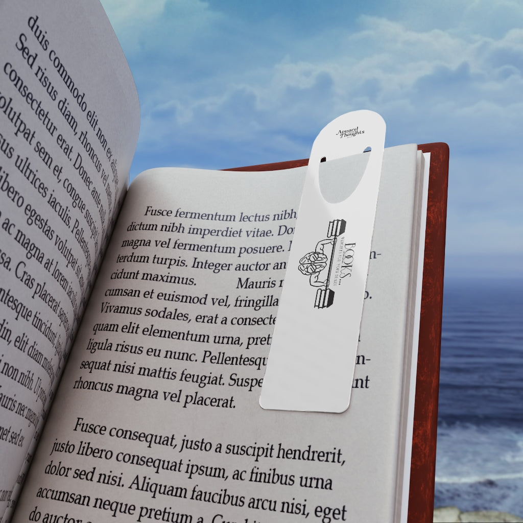 "Weights for your brain" Bookmark