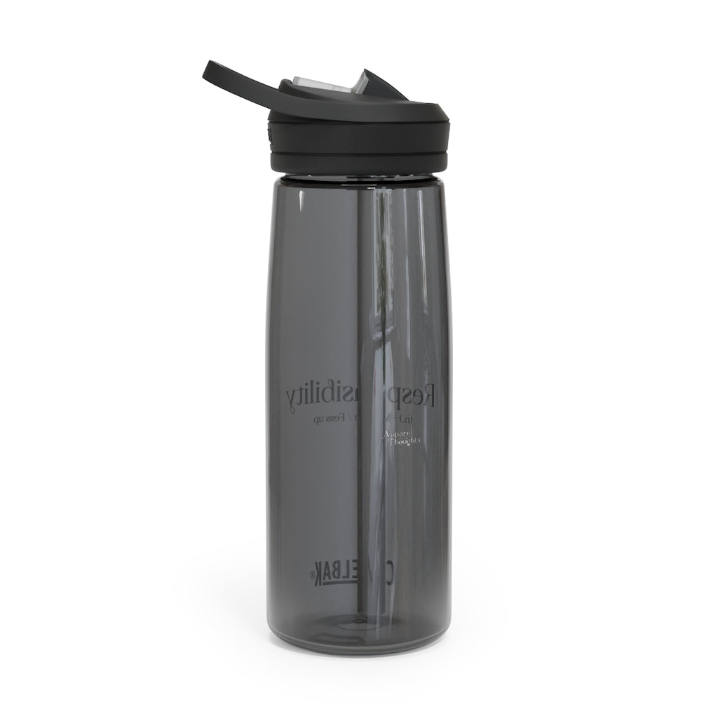 "Responsibility" CamelBak Eddy®  Water Bottle, 20oz\25oz